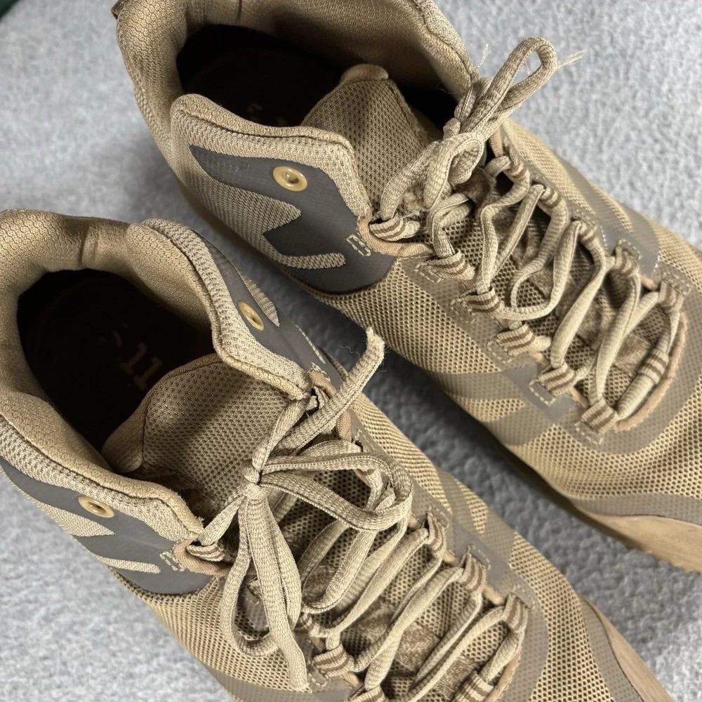 5.11 Tactical A/T Mid Boot 120 Coyote-R Hiking All Terrain Size 13
